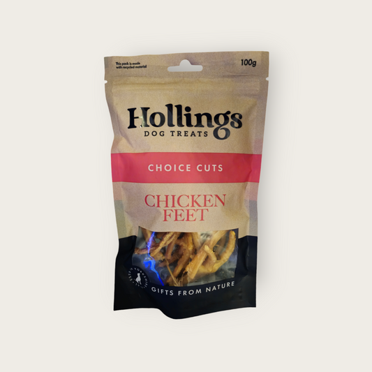 Hollings Chicken Feet 100g