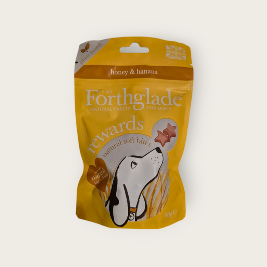 Forthglade Honey & Banana Soft Bites 90g