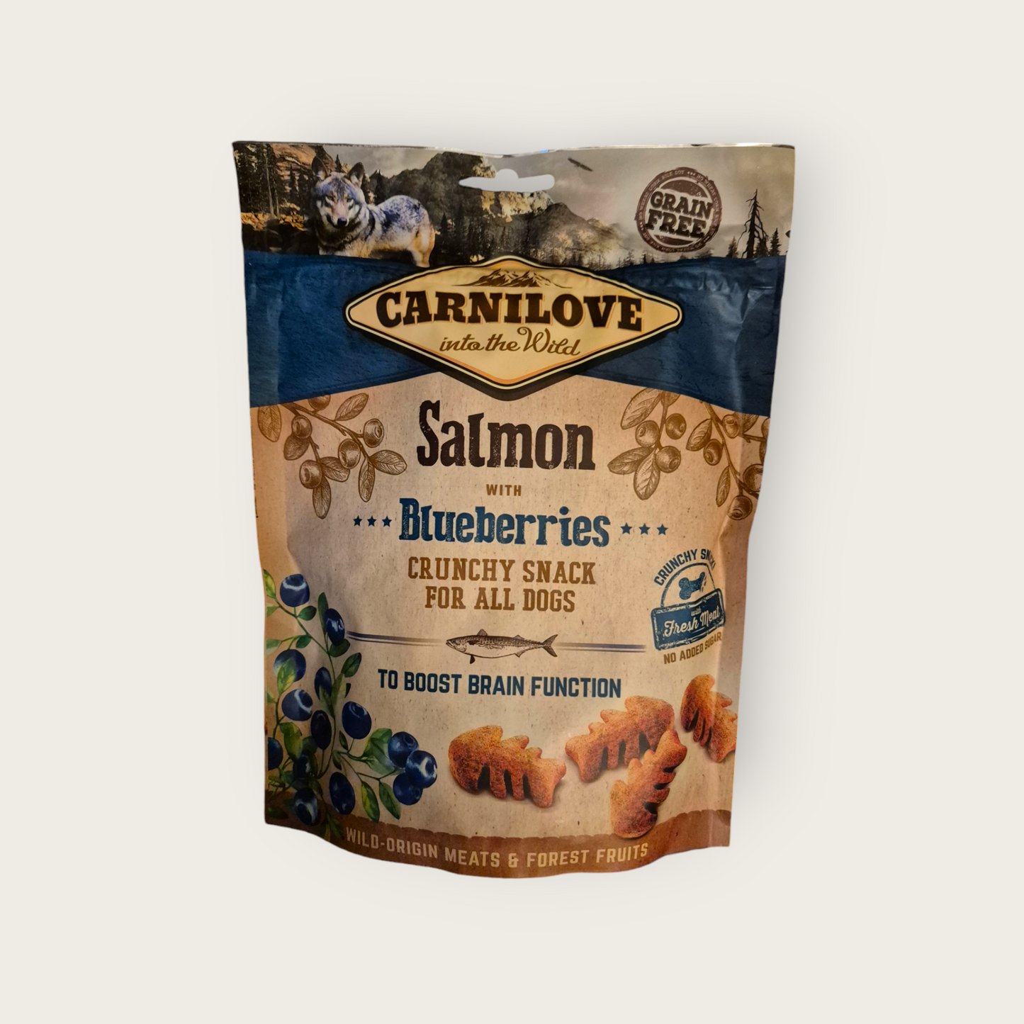 Carnilove Salmon With Blueberries Crunchy Dog Treats 200g