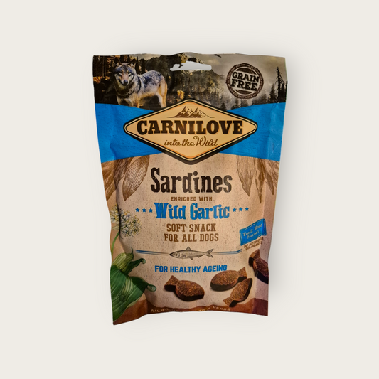 Carnilove Sardines With Wild Garlic Soft Dog Treats 200g