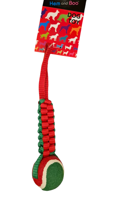 Hem and Boo Xmas Rope Toy For Small Dogs & Puppies