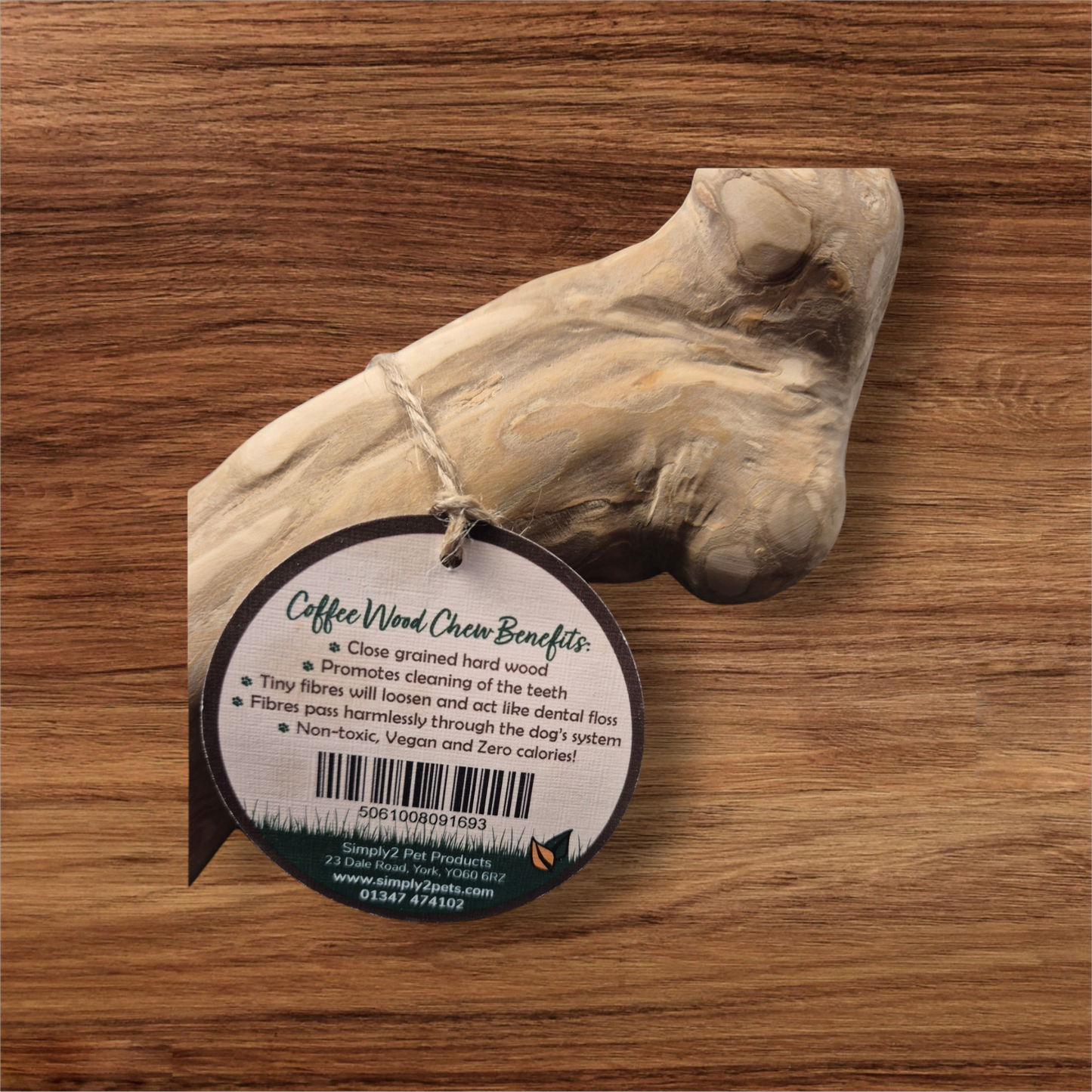 Coffee Wood Dog Chew