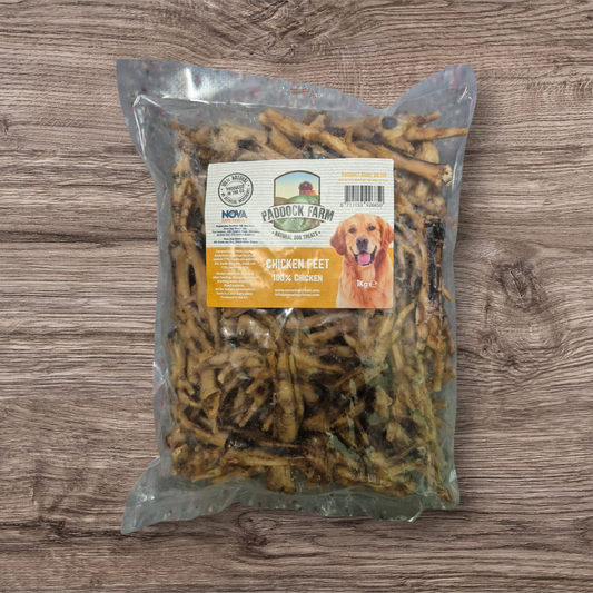 Paddock Farm Chicken Feet 1kg Bag