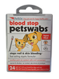 Blood Stop Pet Swabs