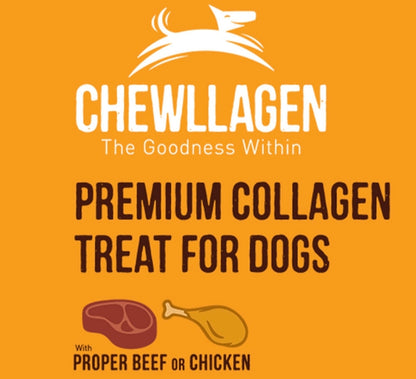 Chewllagen 10" Beef Collagen Roll